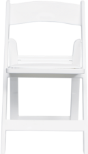 White Padded Chair 